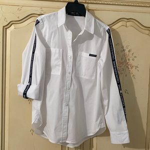 Calvin Klein jeans cotton button down shirt